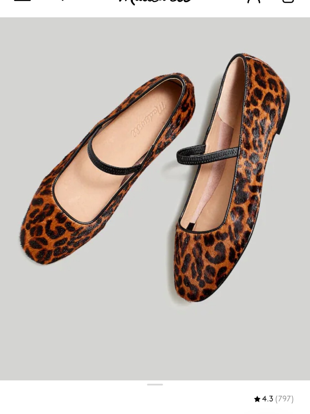 Madewell Greta Mary Jane Flats